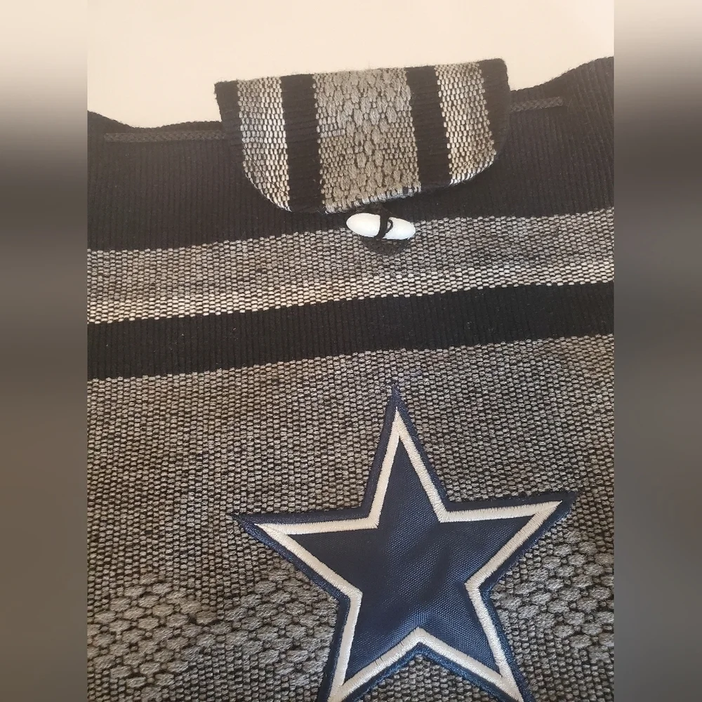 NFL Dallas Cowboys Black and Gray Backpack